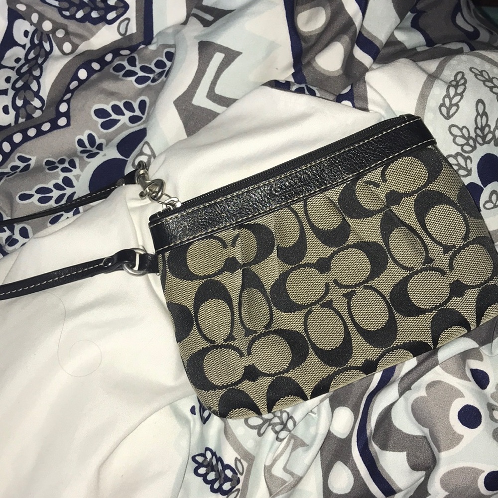 Coach wristlet